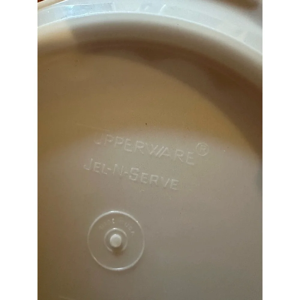 Vintage Tupperware Gelatin Mold Classic Jel-N-Serve #616 w/3 Seals